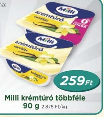 Real Milli krémtúró többféle 90 g ajánlat
