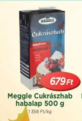 Meggle Cukrászhab habalap 500 g