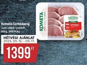 Coop Kométa Sertéskaraj 400 g ajánlat