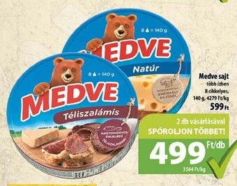 Coop Medve sajt 140 g ajánlat