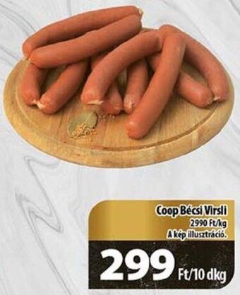 Coop Coop Bécsi Virsli 10 dkg ajánlat