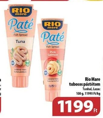 Coop Rio Mare tubosos pástétom 100 g ajánlat