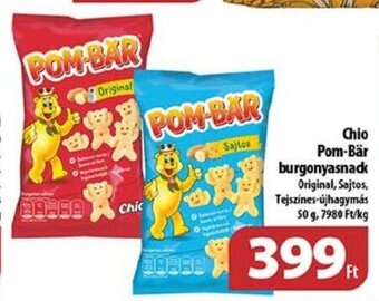 Coop Chio Pom-Bär burgonyasnack 50 g ajánlat