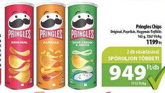 Coop Pringles Chips 165 g ajánlat