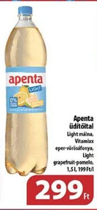 Coop Apenta üdítőital 1,5 l ajánlat