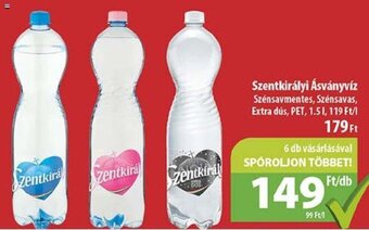 Coop Szentkirályi Ásványvíz 1,5 l ajánlat