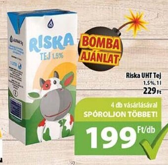 Coop Riska UHT Tej 1 l ajánlat
