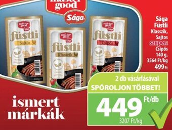 Coop Sága Füstli 140 g ajánlat