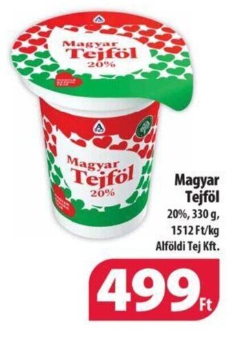 Coop Magyar Tejföl 330 g ajánlat