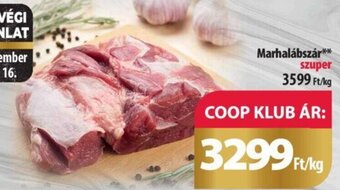 Coop Marhalábszár 1 kg ajánlat