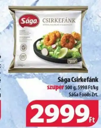 Sága Csirkefánk 500 g