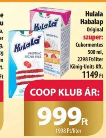 Coop Hulala Habalap 500 ml ajánlat