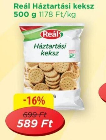 Real Reál Háztartási keksz 500 g ajánlat