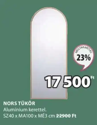 JYSK NORS TÜKÖR 1 db ajánlat