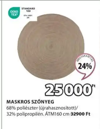JYSK MASKROS SZŐNYEG 1 db ajánlat