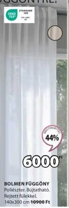 JYSK BOLMEN FÜGGÖNY 1 db ajánlat