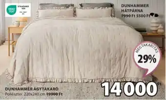 JYSK DUNHAMMER ÁGYTAKARÓ 1 db ajánlat