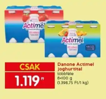 Spar Danone Actimel joghur tital 8 x 100 g ajánlat