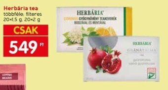 Spar Herbária tea 20 x 1,5 g / 20 x 2 g ajánlat
