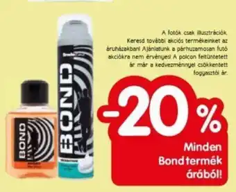 Spar Minden Bond termék árából! ajánlat