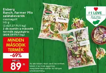 Eisberg Ranch, Farmer Mix salátakeverék 110 g