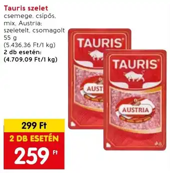 Tauris szelet 55 g