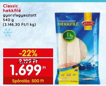 Spar Classic hekkfilé 540 g ajánlat