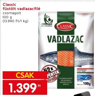 Spar Classic füstölt vadlazacfilé 100 g ajánlat