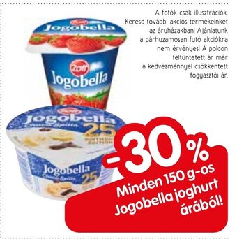Spar Minden 150 g-os Jogobella joghurt árából! ajánlat
