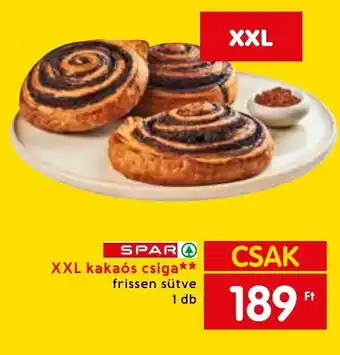 Spar SPAR XXL kakaós csiga 1 db ajánlat