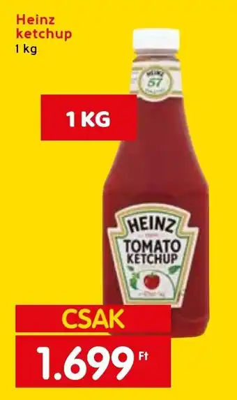 Spar Heinz ketchup 1 kg ajánlat