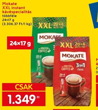 Spar Mokate XXL instant kávéspecialitás 24 x 17 g ajánlat