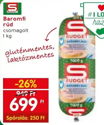 Spar Baromfi rúd 1 kg ajánlat