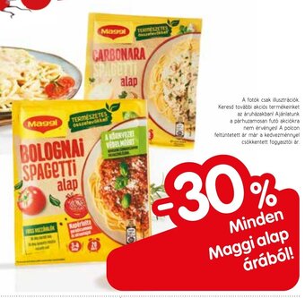 Spar Minden Maggi alap árából! ajánlat