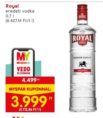 Spar Royal 0,7 l ajánlat