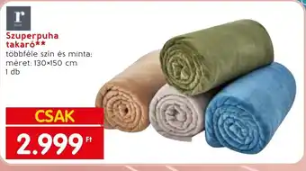 Spar Szuperpuha takaró 1 db ajánlat