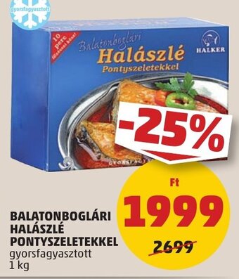 BALATONBOGLÁRI HALÁSZLÉ PONTYSZELETEKKEL 1 kg