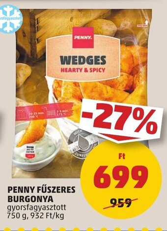 PENNY PENNY FŰSZERES BURGONYA 750 g ajánlat