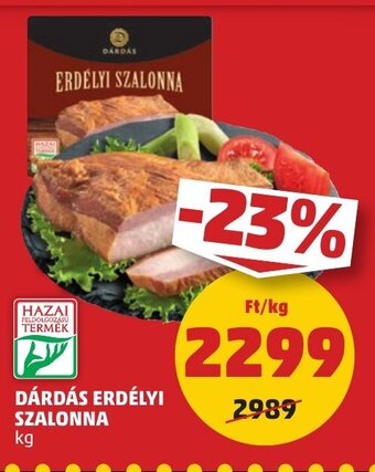 PENNY DÁRDÁS ERDÉLYI SZALONNA 1 kg ajánlat