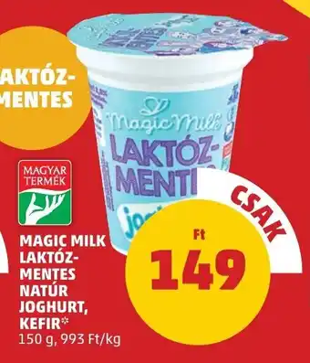 MAGIC MILK LAKTÓZMENTES NATÚR JOGHURT, KEFIR 150 g