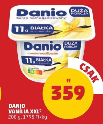 DANIO VANÍLIA XXL 200 g