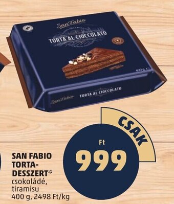 PENNY SAN FABIO TORTA-DESSZERT 400 g ajánlat