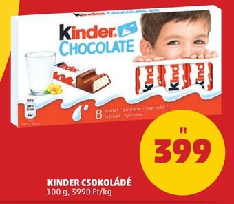 PENNY KINDER CSOKOLÁDÉ 100 g ajánlat