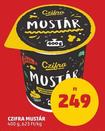 PENNY CZIFRA MUSTÁR 400 g ajánlat
