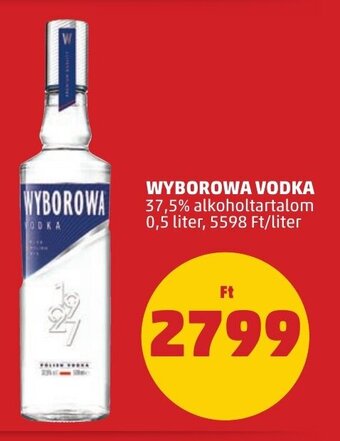 PENNY WYBOROWA VODKA 0,5 l ajánlat