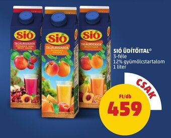 PENNY SIÓ ÜDÍTŐITAL 1 l ajánlat