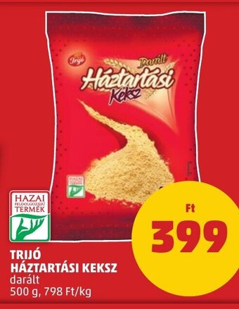 PENNY TRIJÓ HÁZTARTÁSI KEKSZ 500 g ajánlat