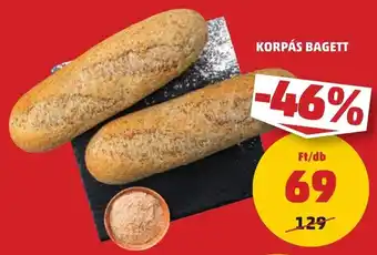 PENNY KORPÁS BAGETT 1 db ajánlat