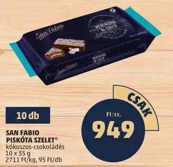 PENNY SAN FABIO PISKÓTA SZELET 10 x 35 g ajánlat