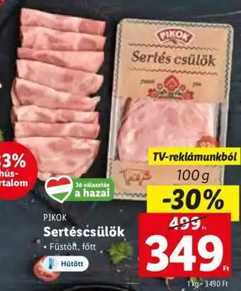 Lidl PIKOK Sertéscsülök 100 g ajánlat